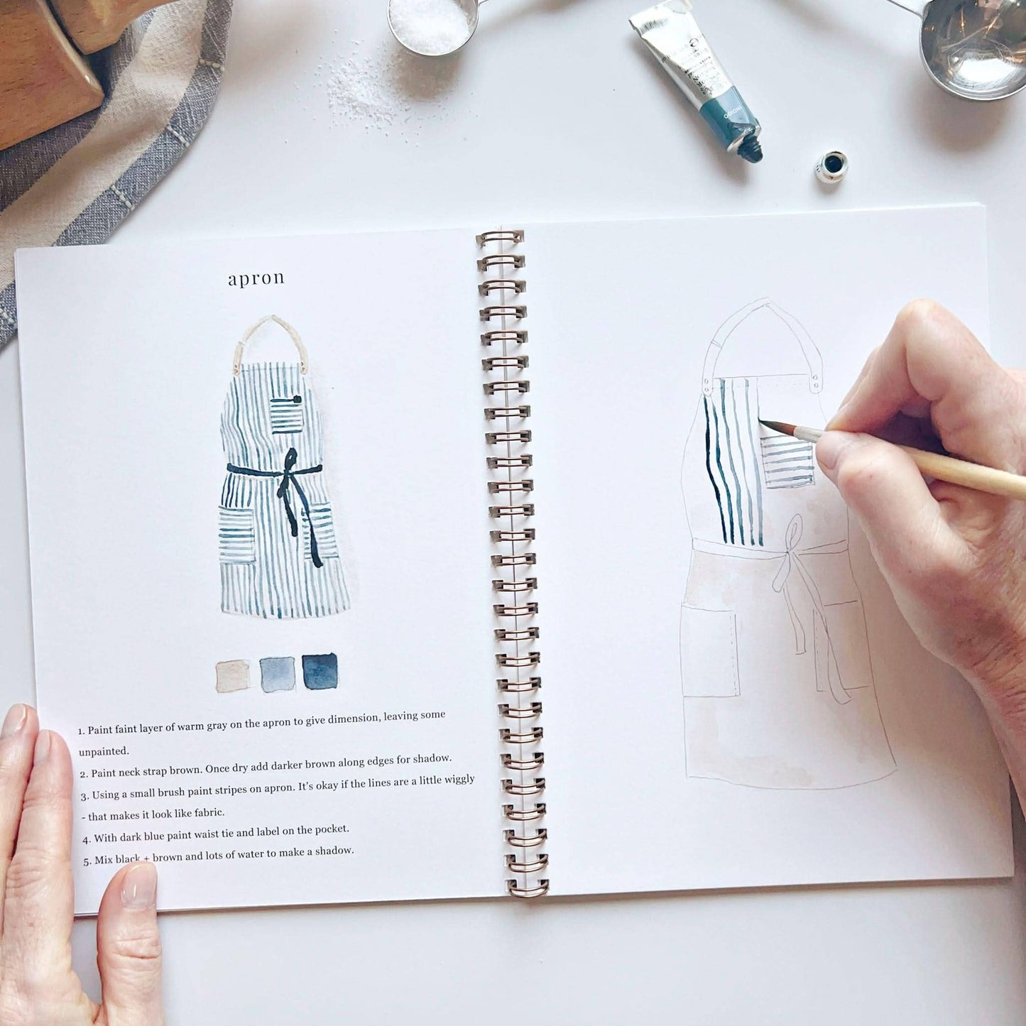 Baking Watercolor Workbook - emily lex studio