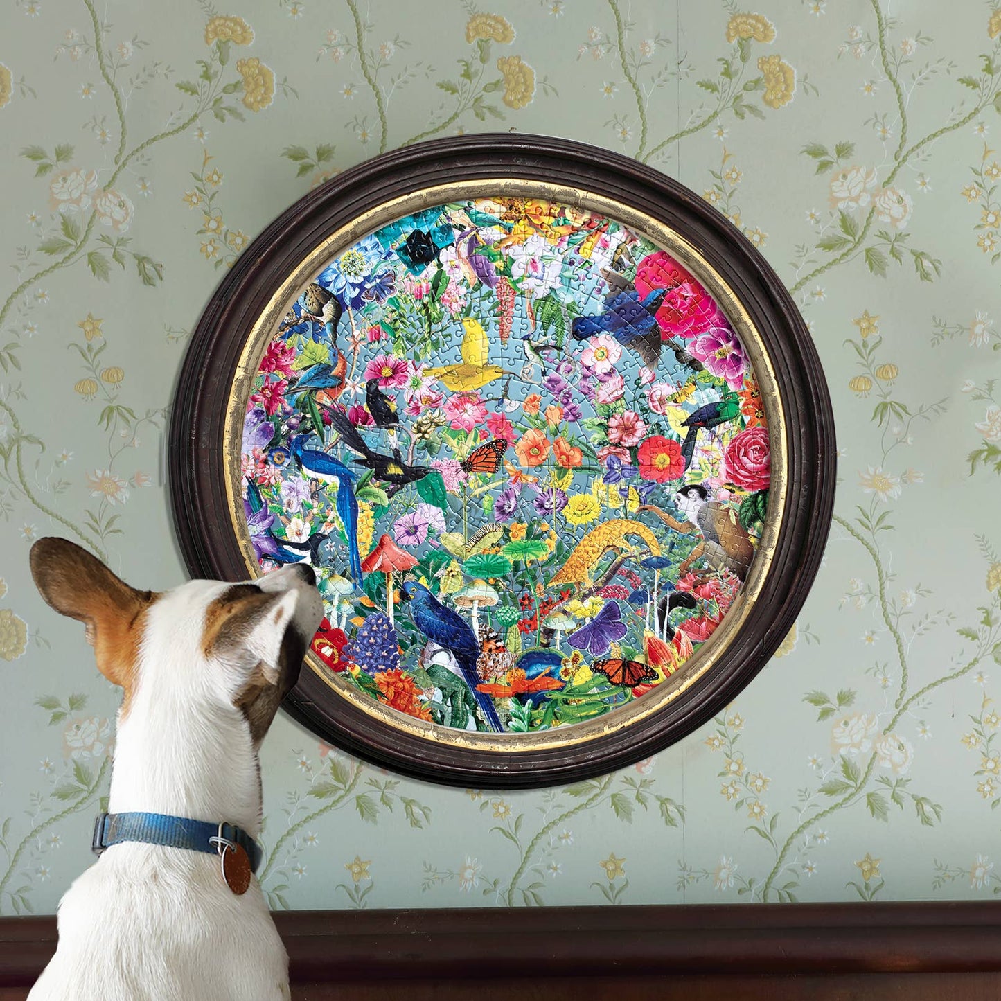 Paradise Garden 500 Piece Round Puzzle