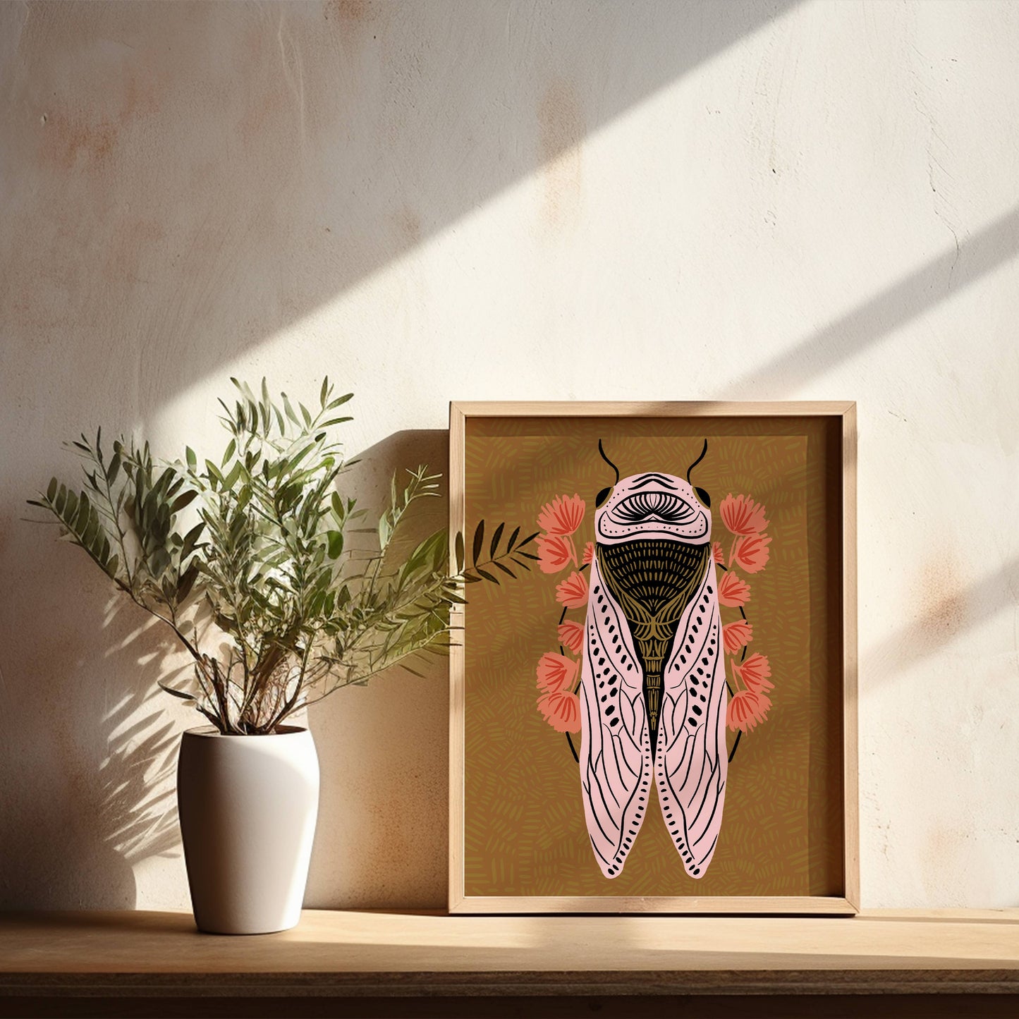 Cicada 8x10 Giclée Art Print - Tara Reed