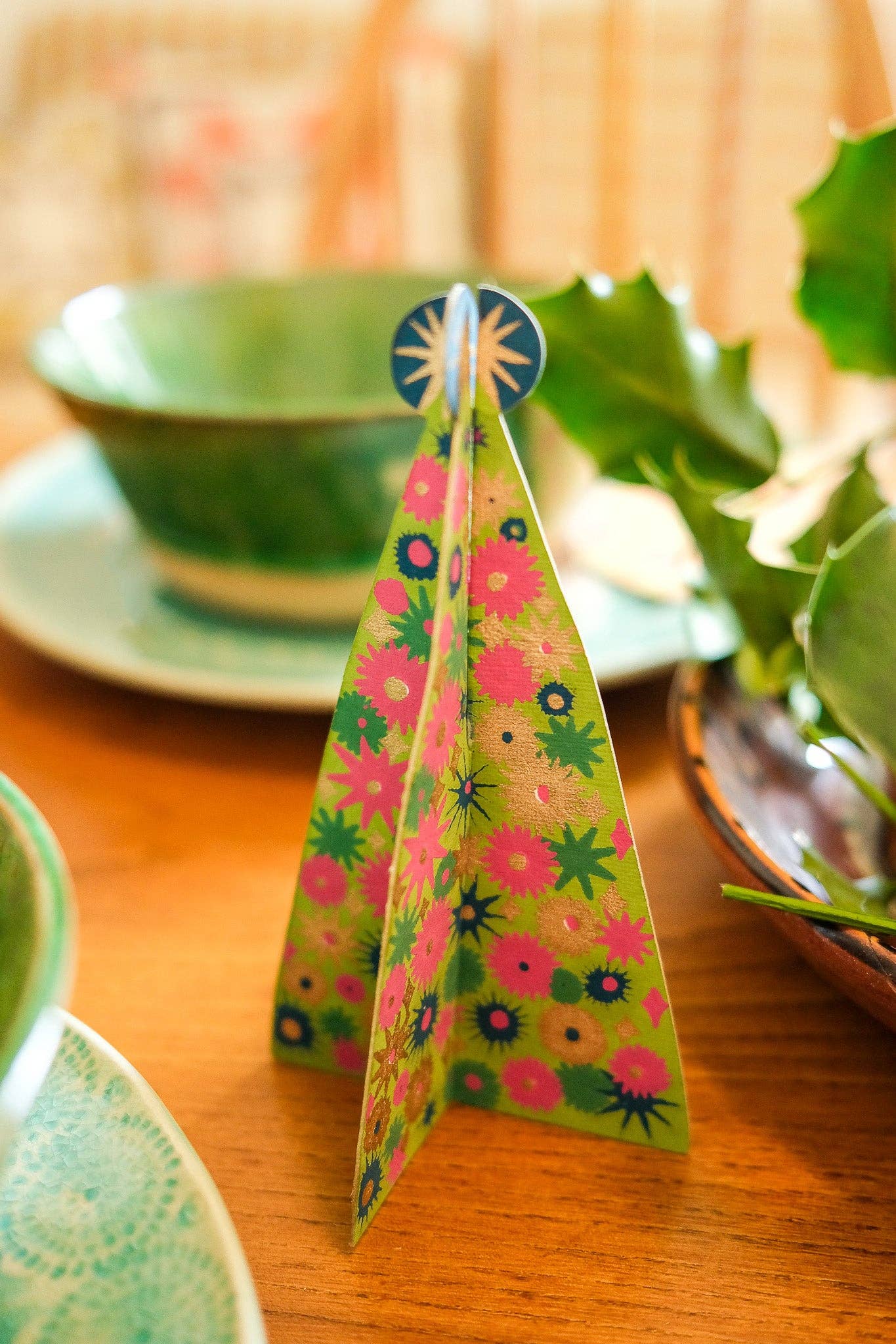 Star Tree Greeting Card - East End Press