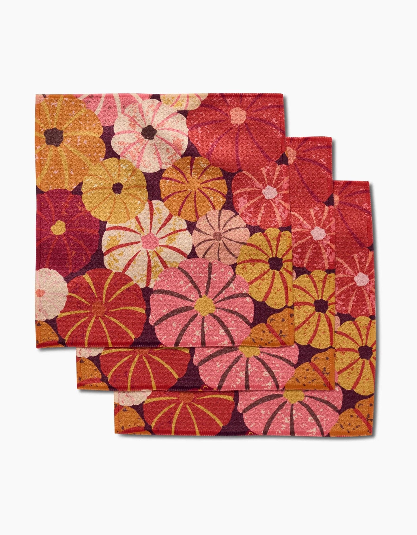 Geometry - Spicy Pumpkins Dishcloth Set