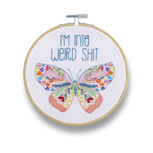 I'm Into Weird Shit Embroidery Kit - Funatic