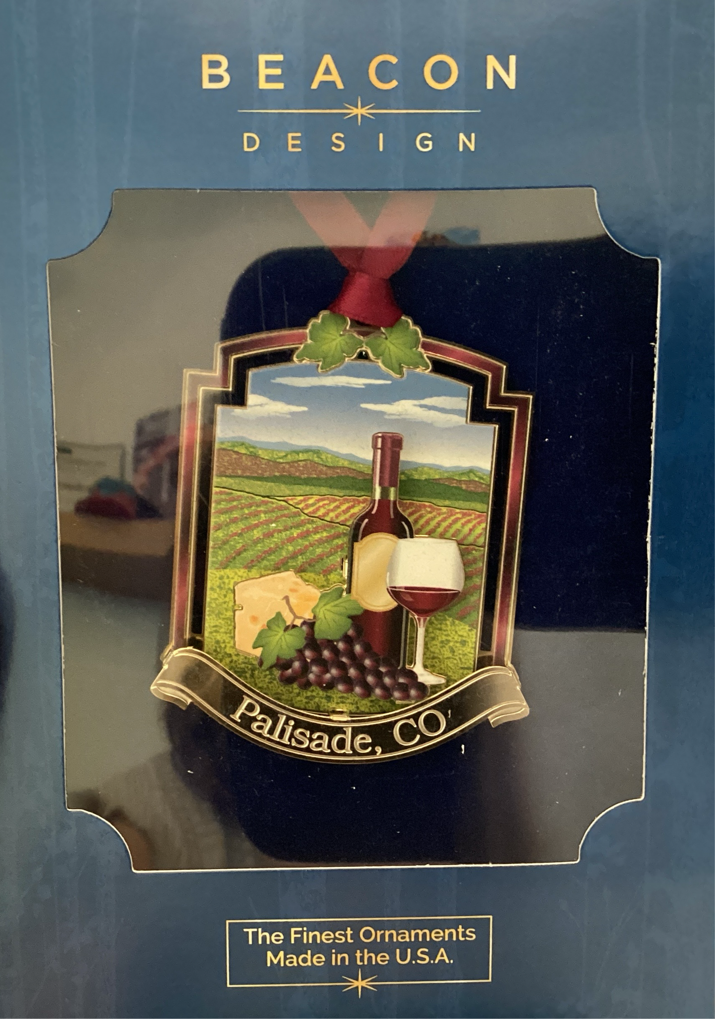 Wine & Vineyard Ornament