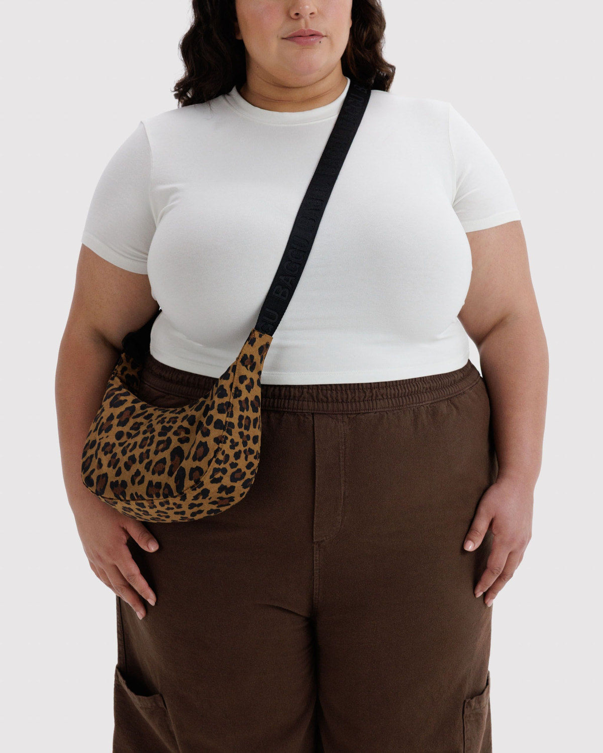 Small Nylon Crescent Bag - Baggu
