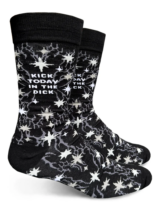 Kick Today in the Dick Men’s Crew Socks