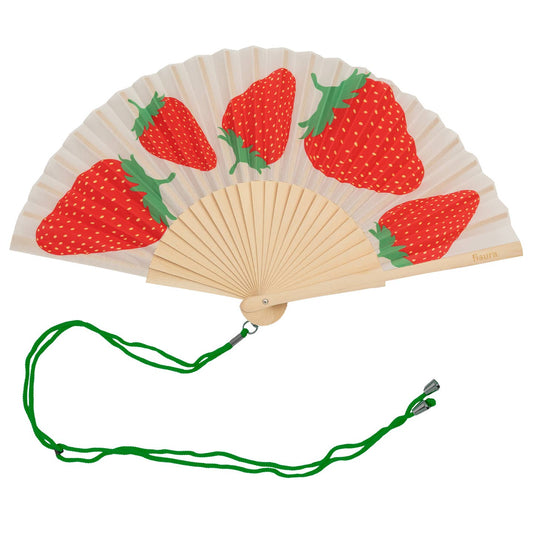 Strawberry Hand Fan