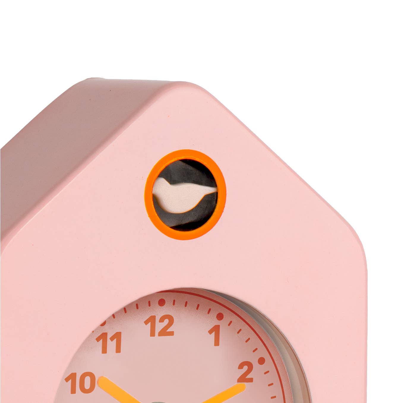 Pink Mini Alarm Clock House