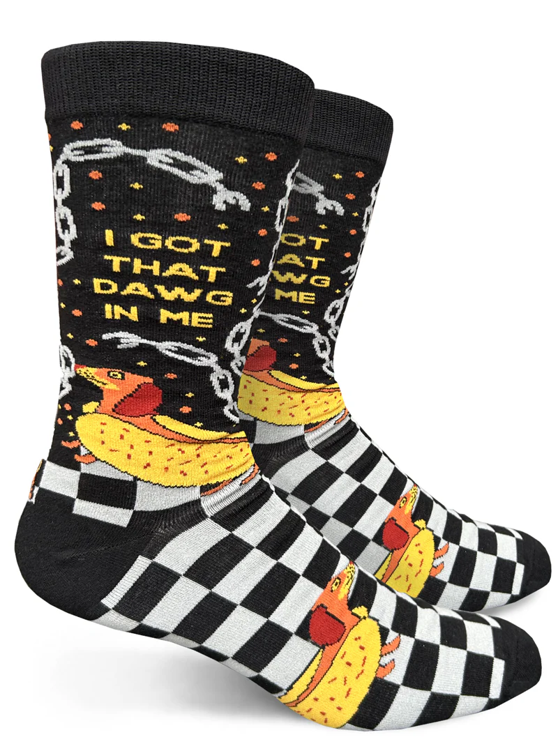 I Got That Dawg In Me Men’s Crew Socks