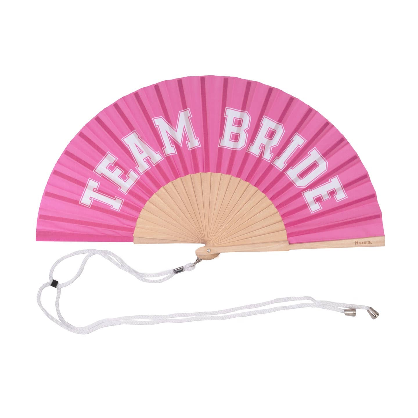 “Team Bride” Hand Fan