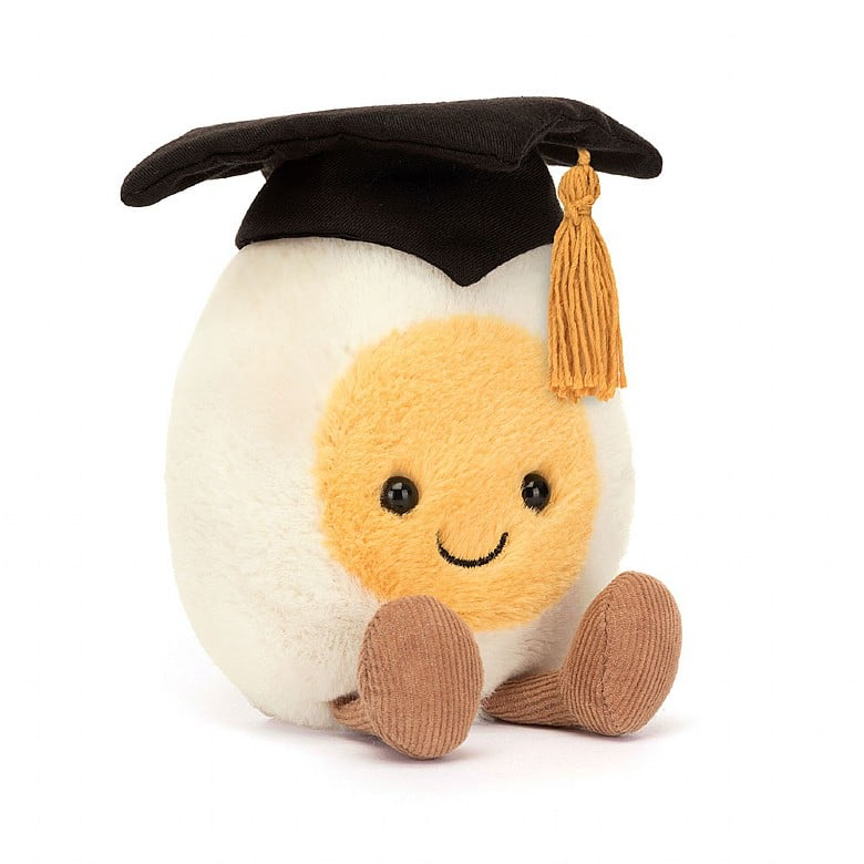 Amuseable Boiled Egg Graduation - JELLYCAT