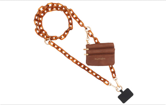 Clip & Go Ice Chain W/ Pouch - Ice Tea