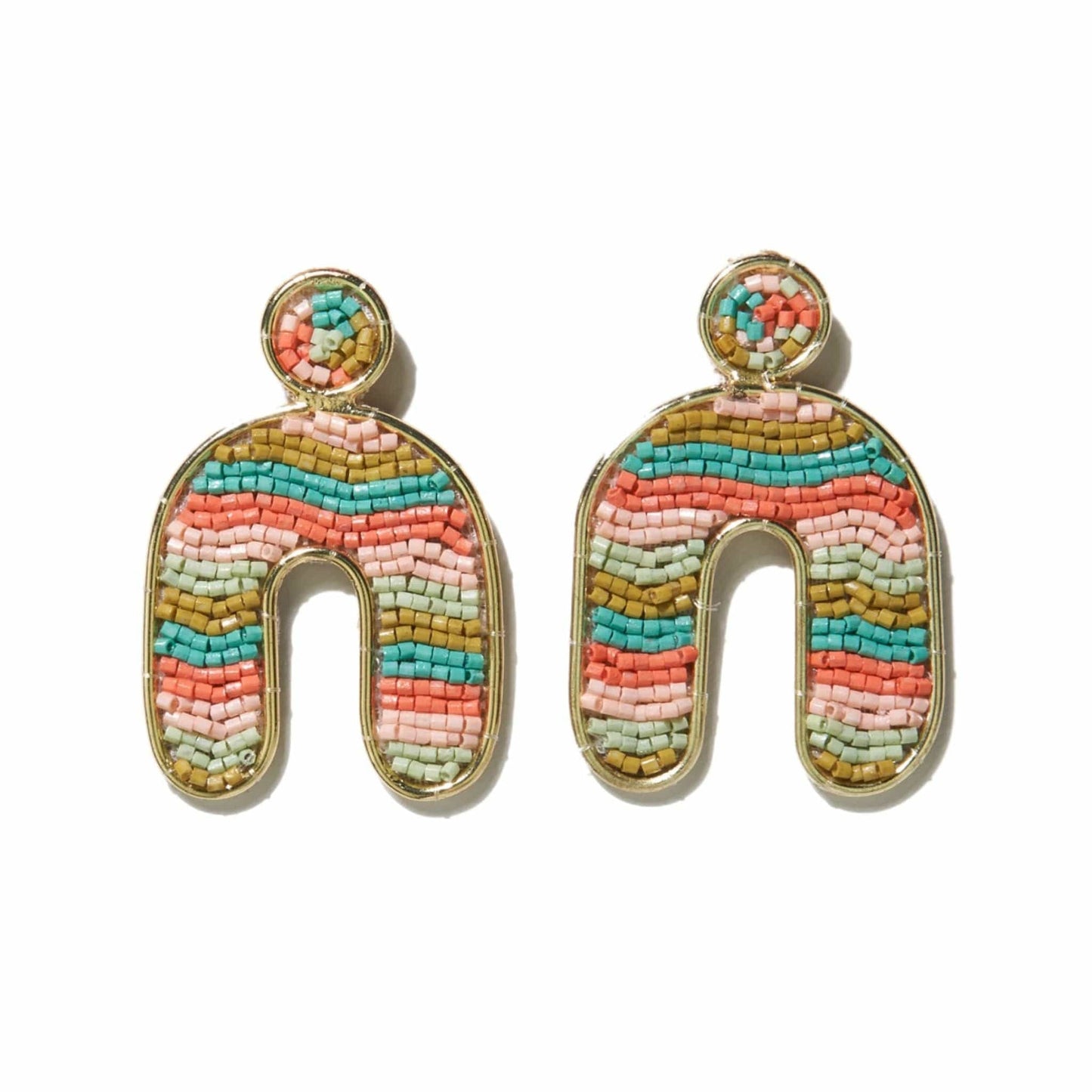 Matilda Horizontal Striped Earrings