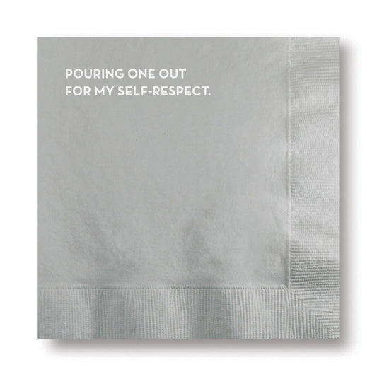 Self-Respect Cocktail Napkins