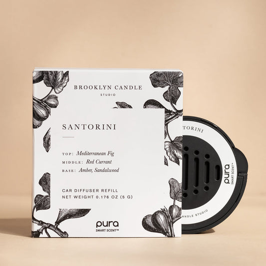 Santorini Car Diffuser (Brooklyn Candle Studio) - Pura
