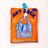 Art Sack Bookbag Reusable Tote Bag