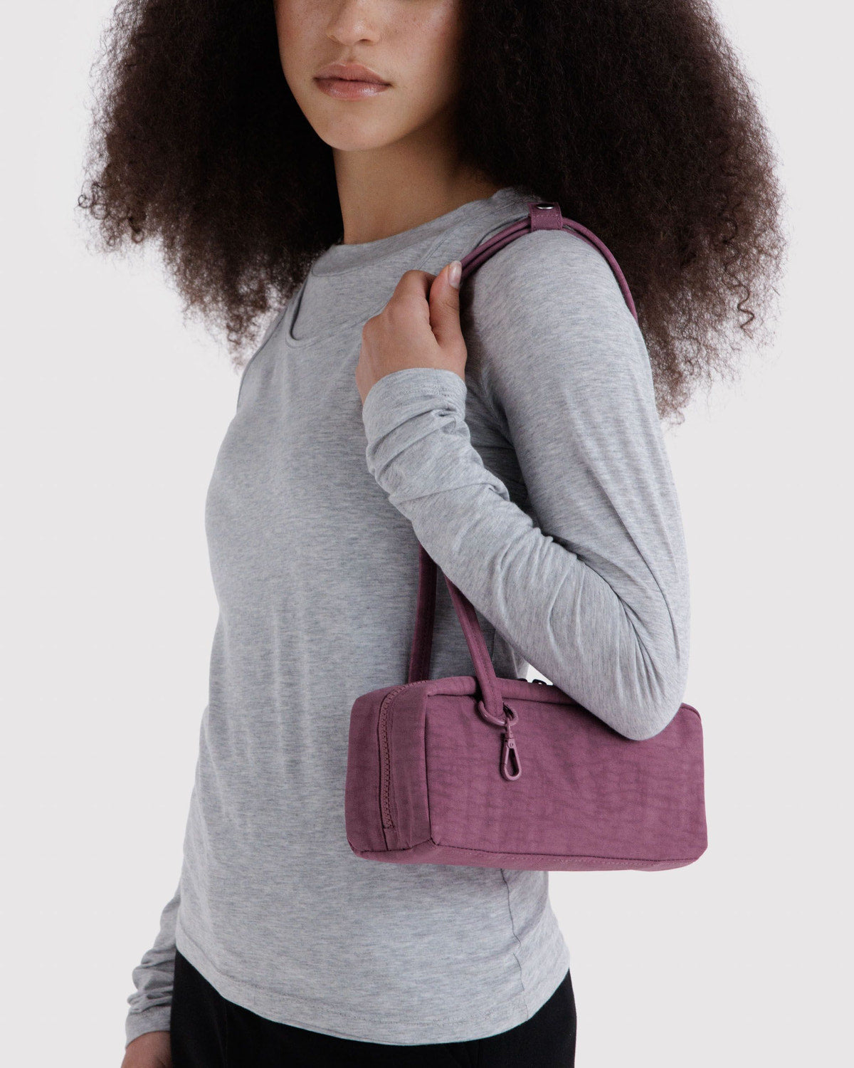 Small Nylon Bowler Bag - Baggu