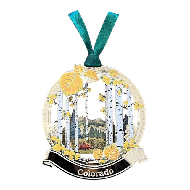 Colorado Autumn Woods Ornament