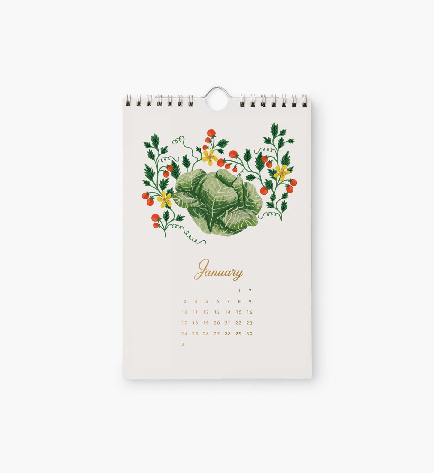 2027 Garden Study Kitchen Calendar (6x9)