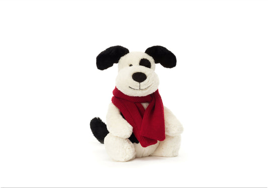 Bashful Winter Puppy - JELLYCAT