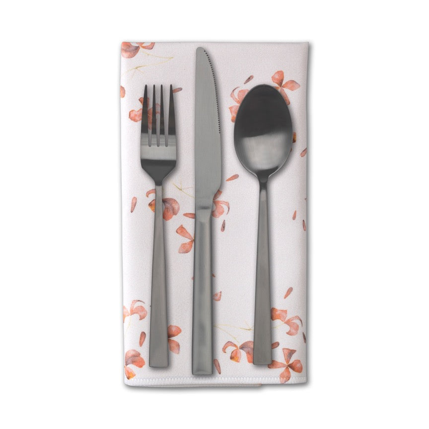 Tiny Petals Dinner Napkin Set