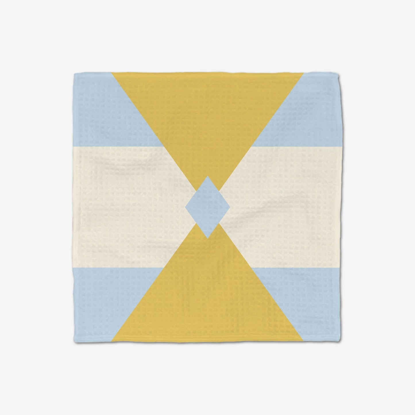 Geometry Luxe Washcloth Set - Balanced Blue