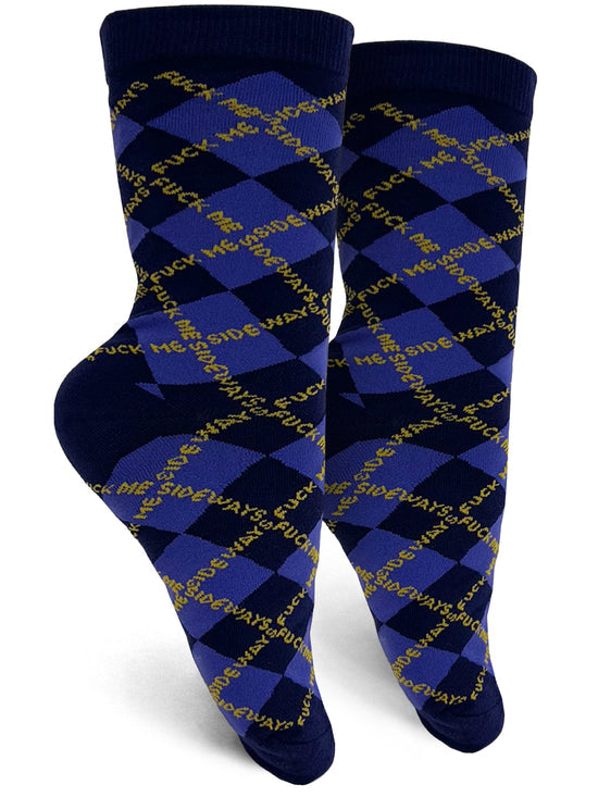 Fuck Me Sideways Womens Crew Socks