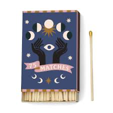 A DOPO BOXED MATCHES Moon