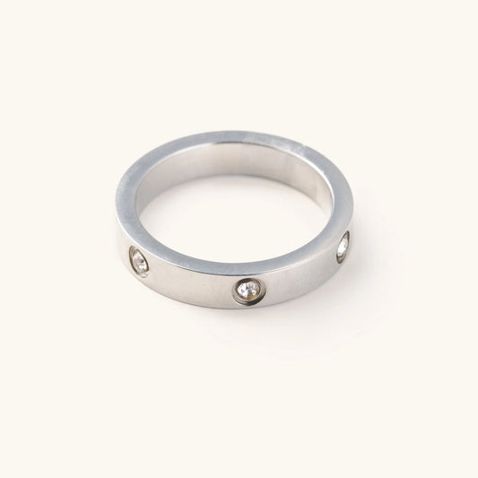 Corinne Silver Ring