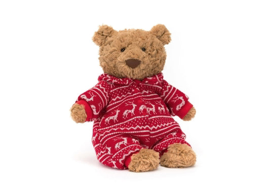 Bartholomew Bear Winter PJs - JELLYCAT