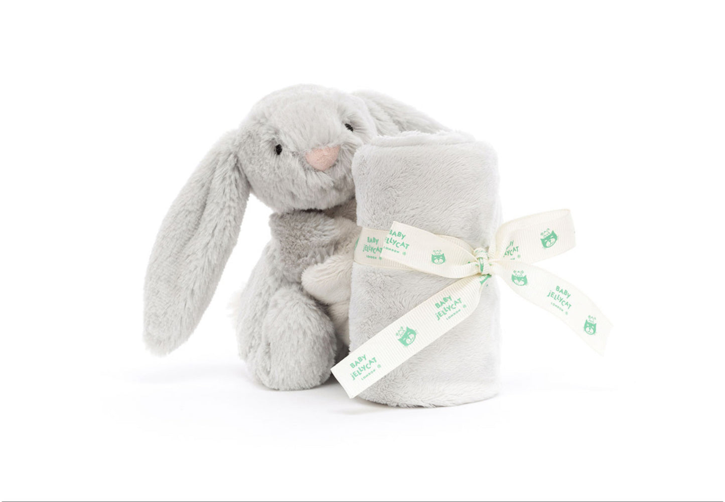 Bashful Silver Bunny Soother - JELLYCAT