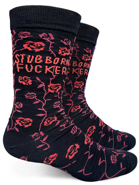 Stubborn Fucker Men’s Crew Socks