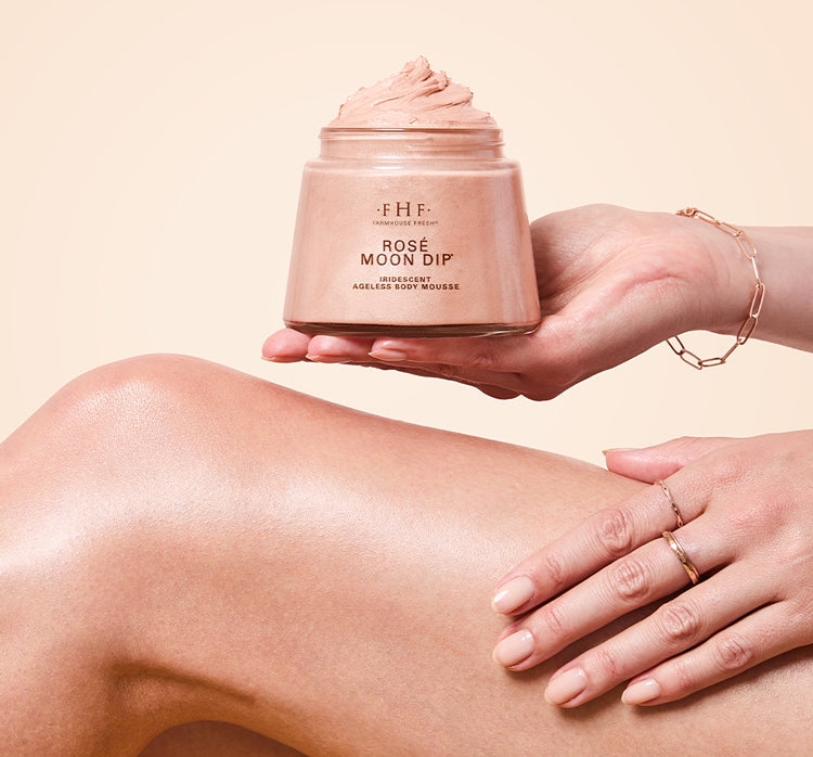 Rosé Moon Dip® Back to Youth Ageless Body Mousse - FarmHouse Fresh
