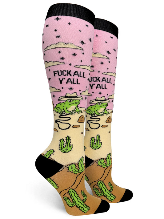 Fuck All Y’all Women’s Compression Socks