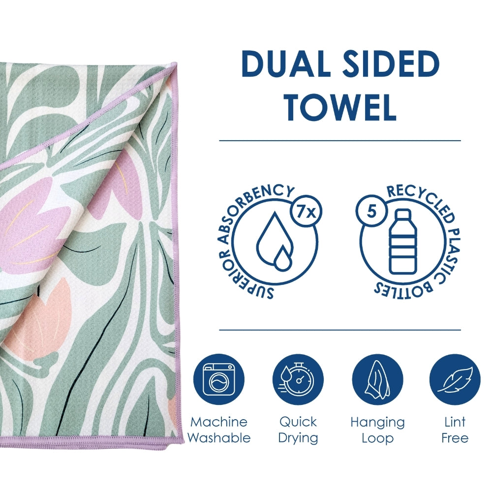 Tulips | Microfiber Kitchen Dish Towel