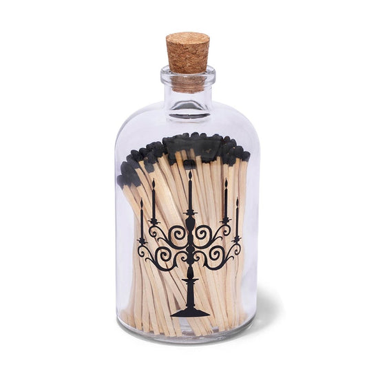 Large Apothecary Match Bottle