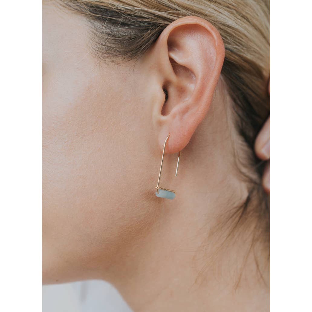 Amazonite Drop Earrings