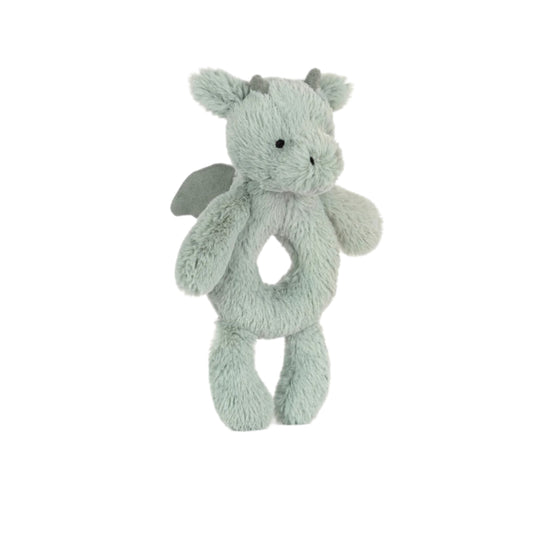 Bashful Dragon Ring Rattle - JELLYCAT