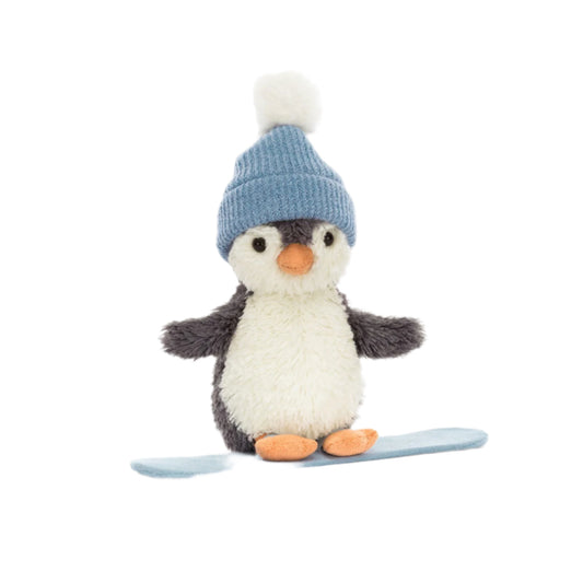 POS Peanut Penguin Snowboarding - JELLYCAT