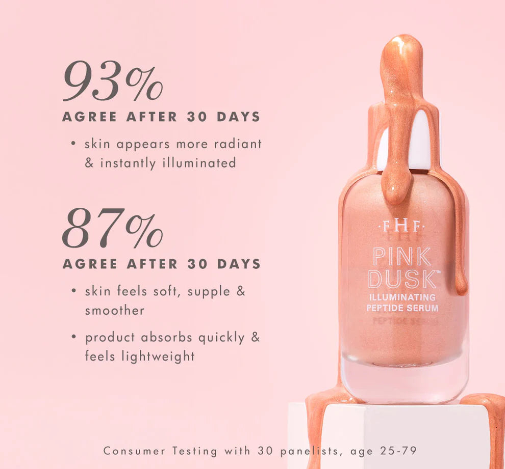 Pink Dusk® Illuminating Peptide Serum - Farmhouse Fresh