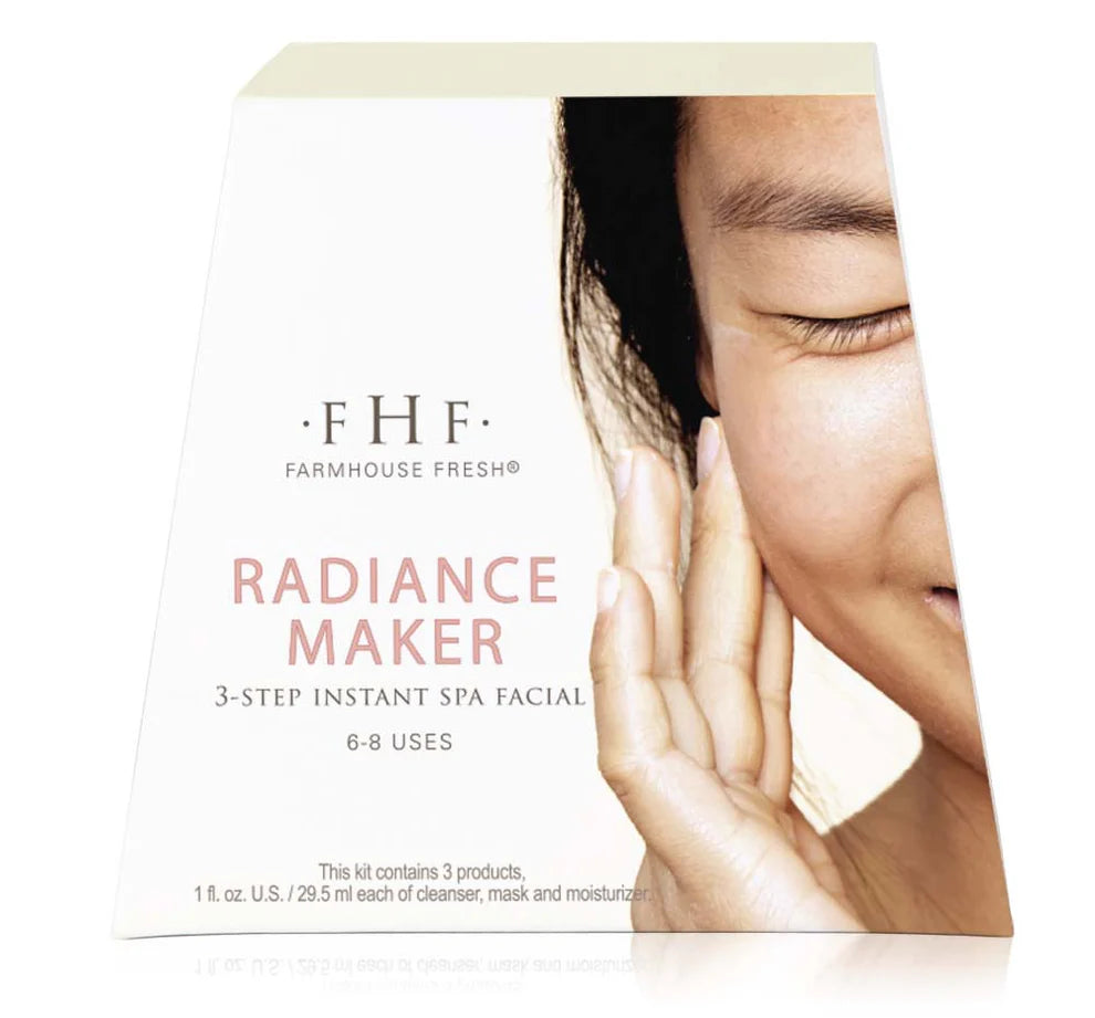 Radiance Maker 3-step Instant Spa Facial - Farmhouse Fresh