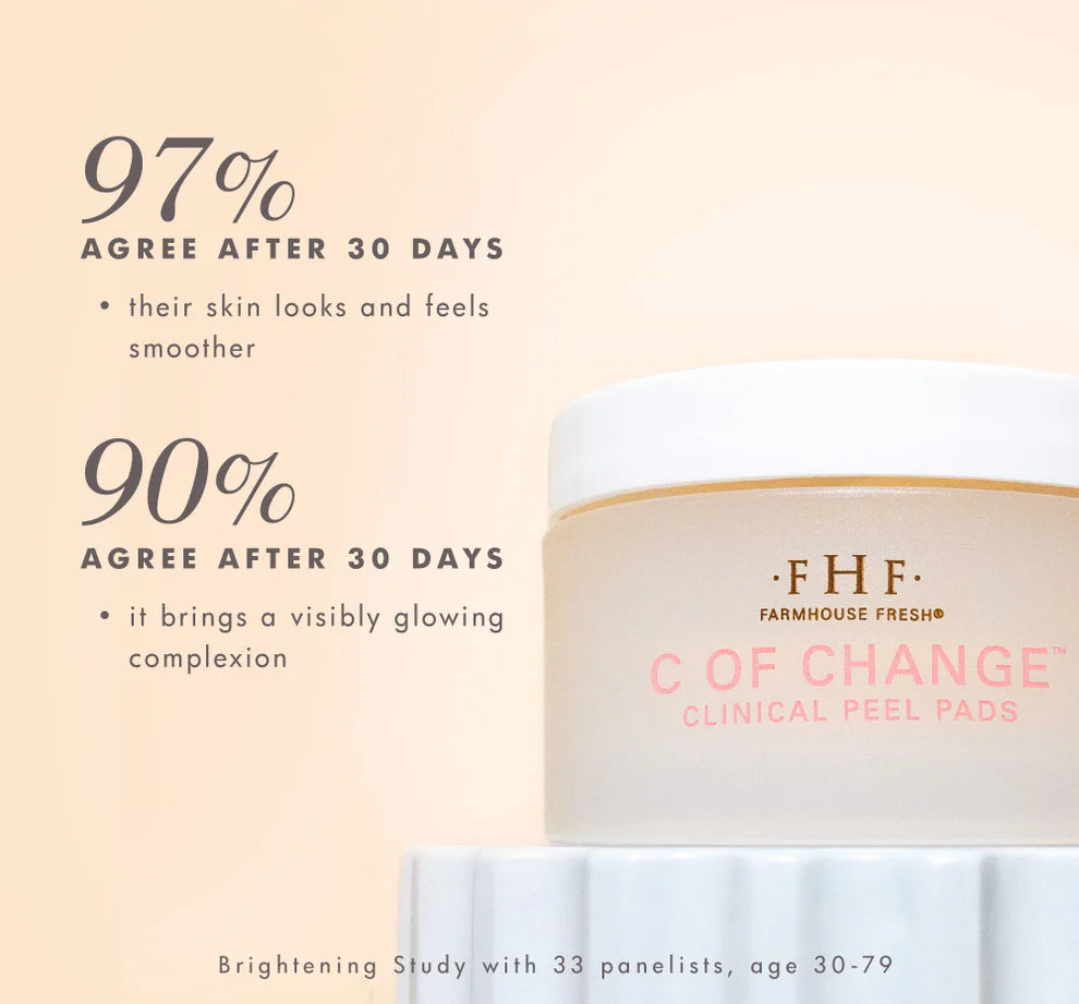 C of Change® Clinical Peel Pads - FarmHouse Fresh