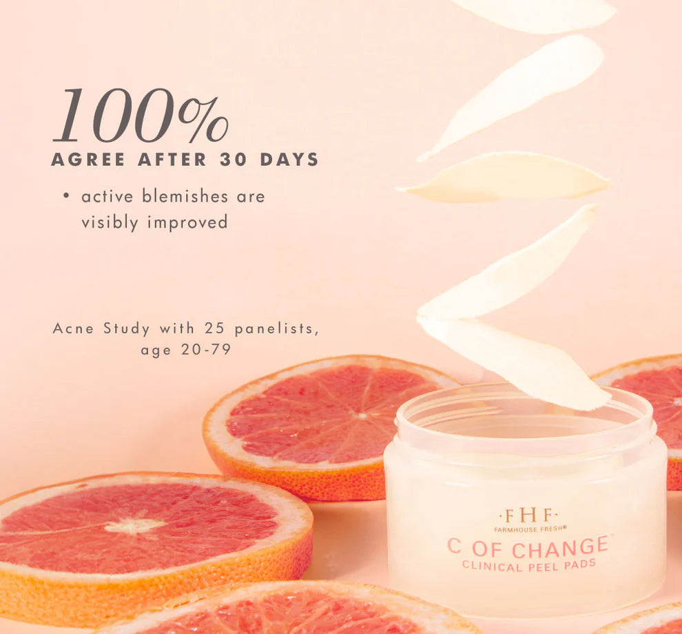 C of Change® Clinical Peel Pads - FarmHouse Fresh