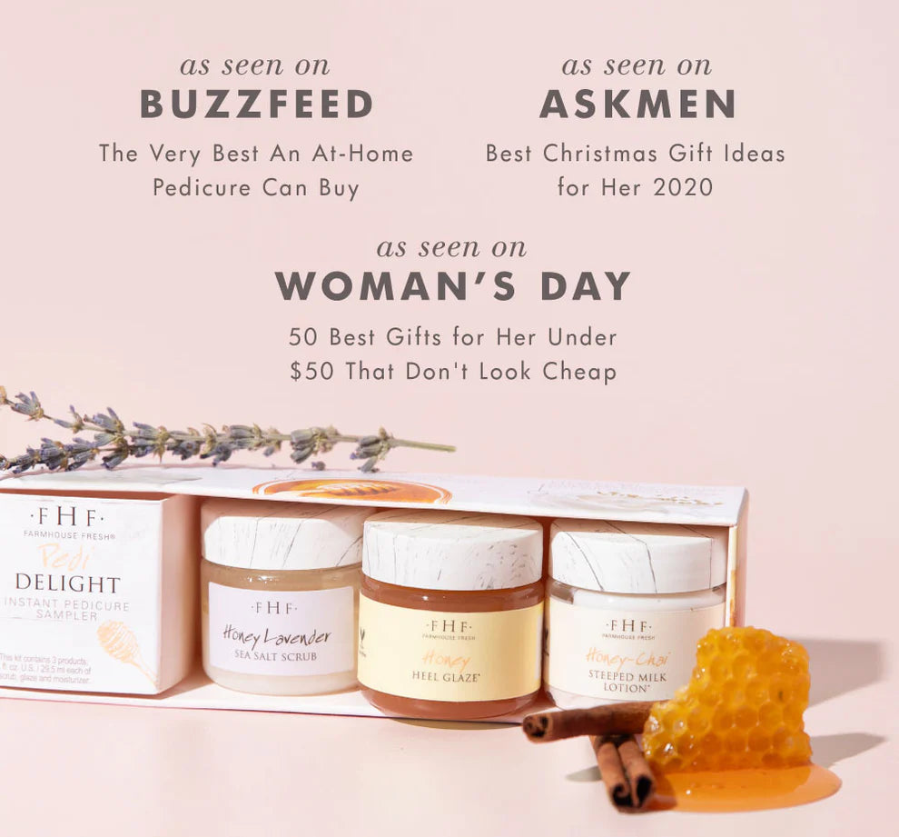 Pedi Delight Instant Pedicure Sampler - FarmHouse Fresh