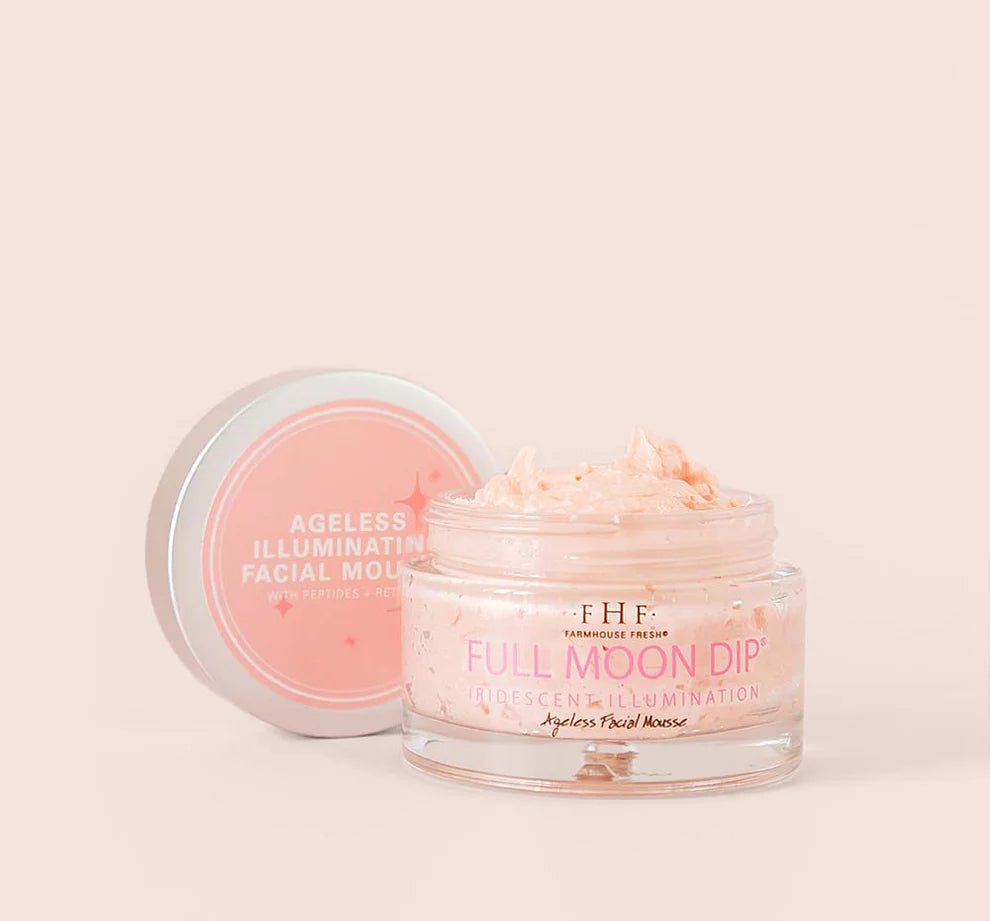 Full Moon Dip® Illumination Mousse with Retinol + Peptides - FarmHouse Fresh