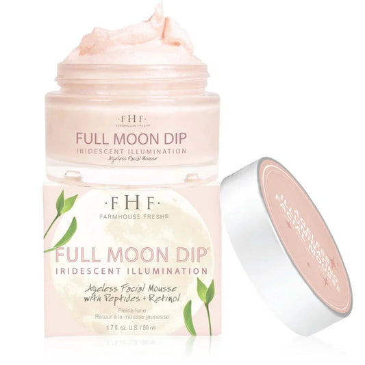 Full Moon Dip® Illumination Mousse with Retinol + Peptides - FarmHouse Fresh