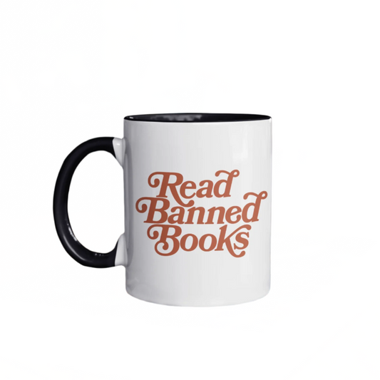 Read Banned Books Coffee Mug