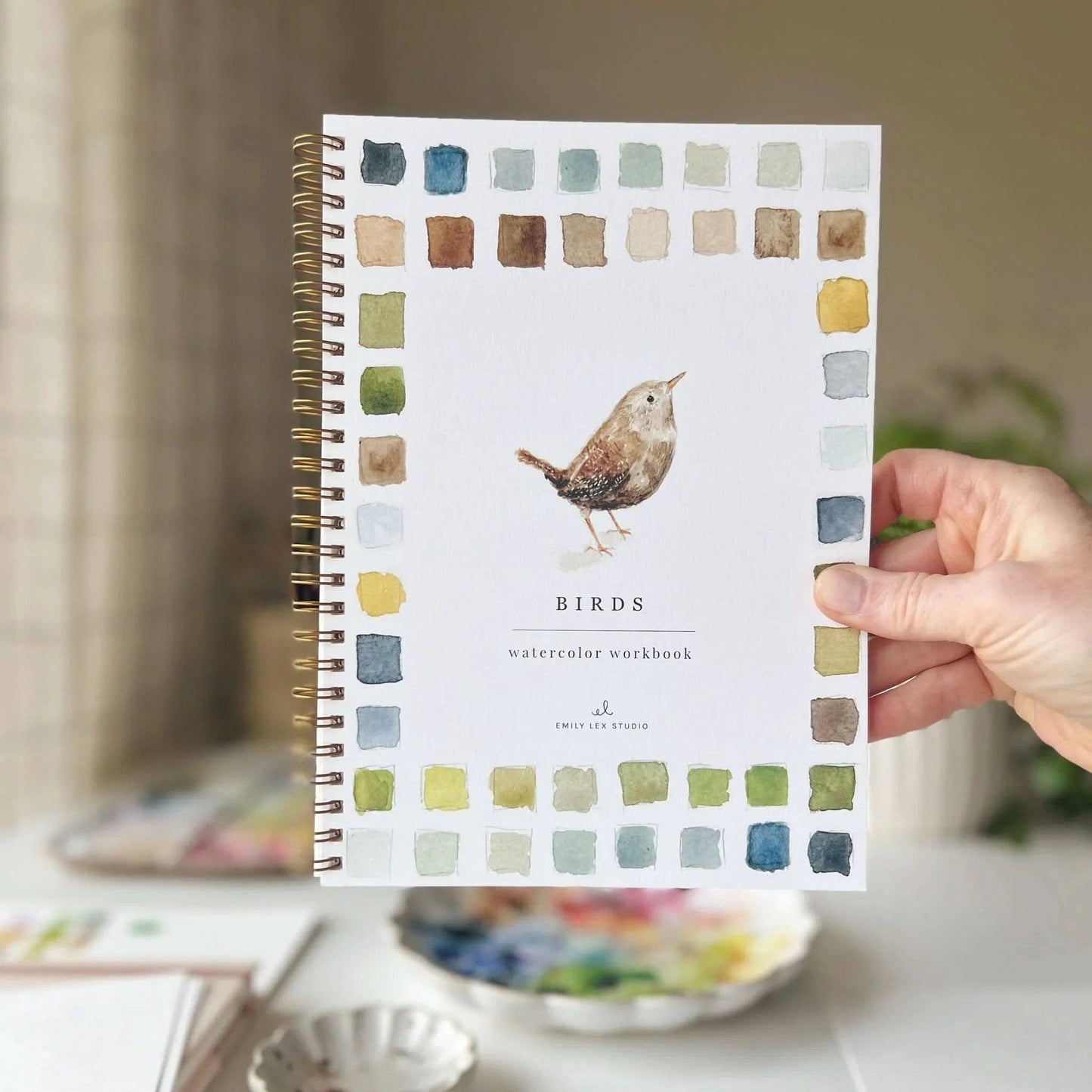 Birds Watercolor Workbook - emily lex studio