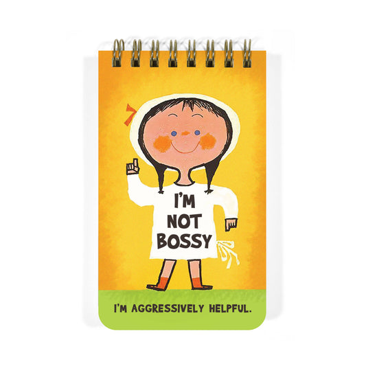 I’m Not Bossy. I’m Aggressively Helpful - 3x5 Memo Notepad