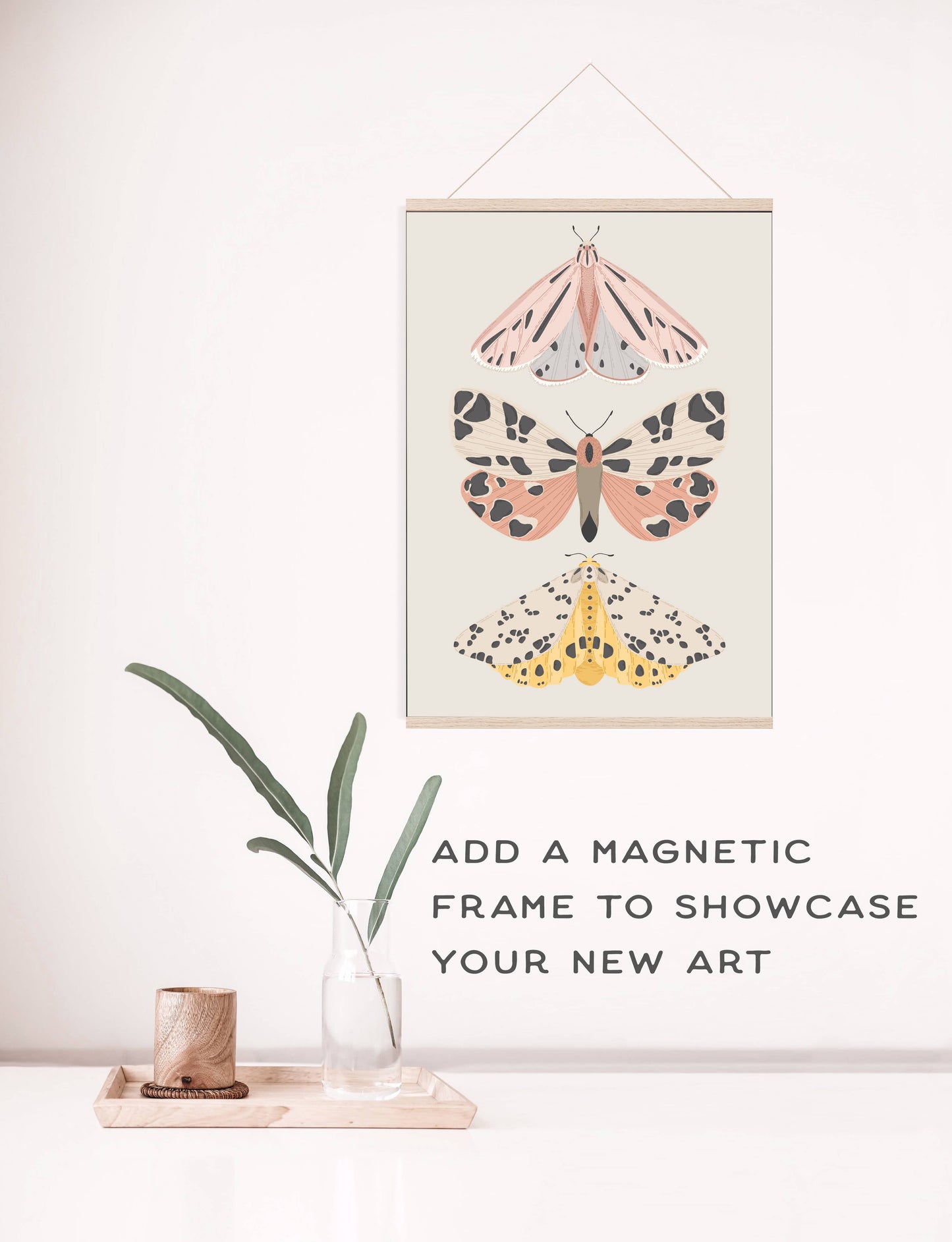 Vintage Butterflies Meditative Art Paint by Number Kit