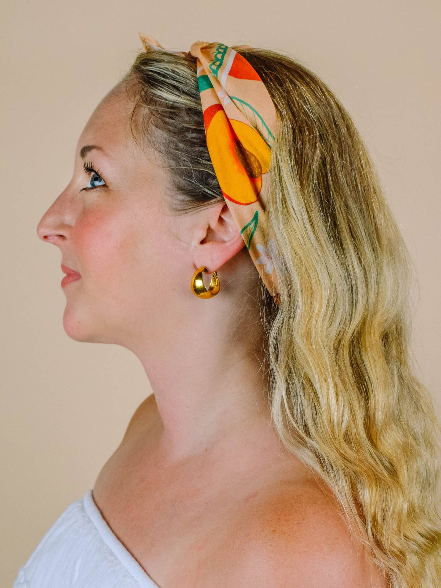 Peaches n Cream Cotton Bandana